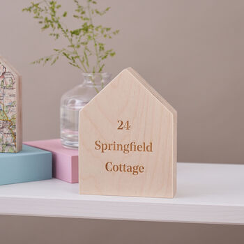 Personalised Map Location House Ornament Gift For Him, 4 of 8