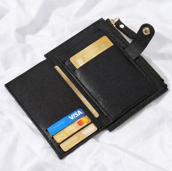 Personalised Small Faux Leather Purse, 3 of 4