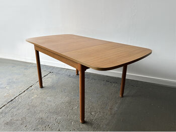 Mid Century 1960s Dining Table By Schreiber, 8 of 12