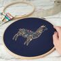 Llama Embroidery Kit, thumbnail 6 of 6
