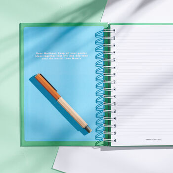 Personalised Nice Ideas Notebook, 6 of 8