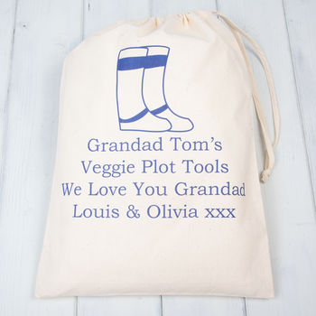 Wellies Trowel And Fork Personalised Garden Tools Set, 4 of 5