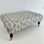 Coffee Table Footstool In Linwood Helter Skelter, thumbnail 1 of 5