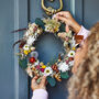 Evermore Dried Flower Wreath, thumbnail 1 of 6