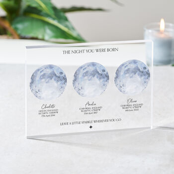 Personalised Family Memorable Dates Star Map Gift, 4 of 12