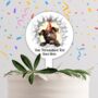 Personalised Staffordshire Bull Terrier Birthday Break Through, thumbnail 4 of 8