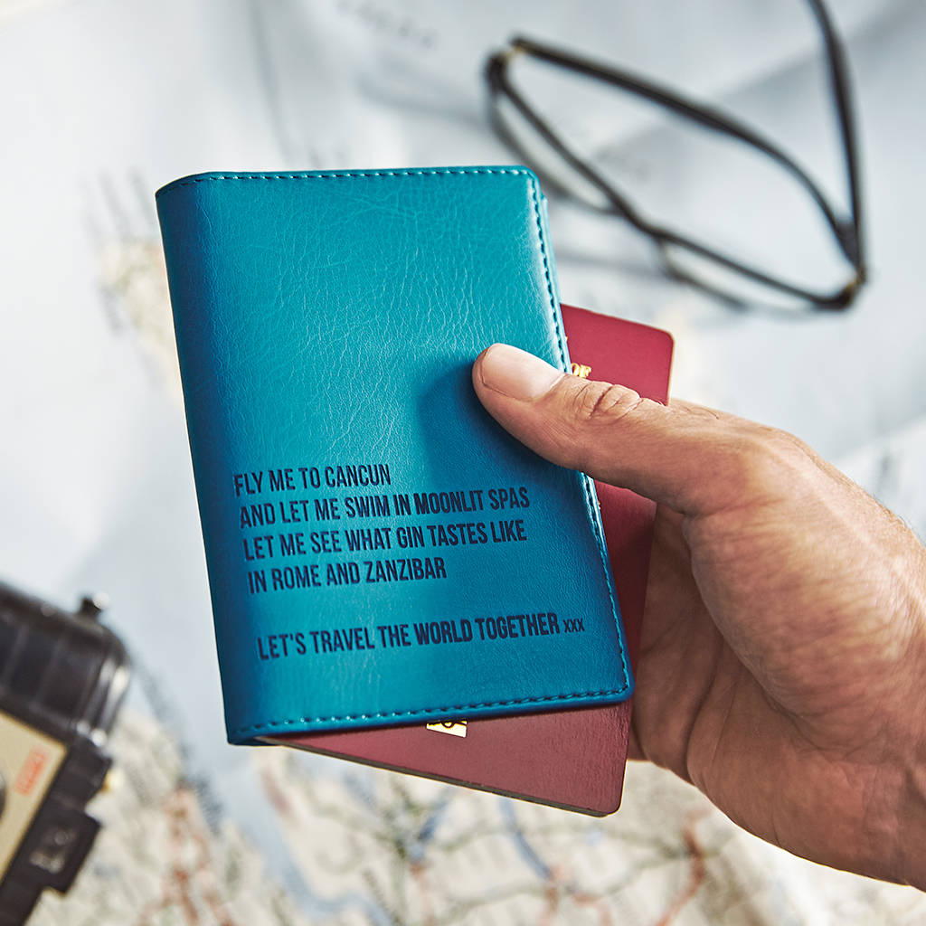 World Destinations Personalised Passport Holder, 1 of 9