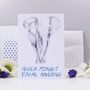 'Never Forget You're Amazing' Elephant Card, thumbnail 2 of 2