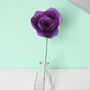Personalised Purple Paper Rose, thumbnail 4 of 5