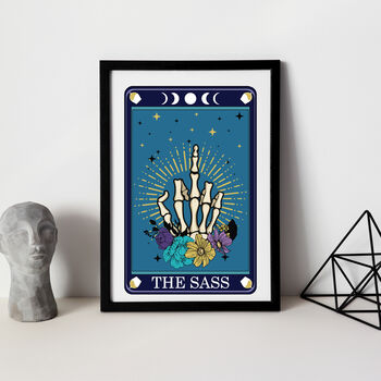 The Sass Tarot Style Print, 2 of 7