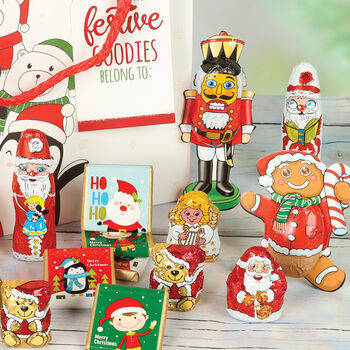 Christmas Goody Bag Containing 24 Christmas Chocolates Perfect For Advent, 3 of 3