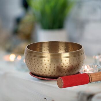Singing Bowls Set Tibetan Bowls Meditation Gifts, 6 of 7