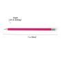 Personalized Pink Pencils, thumbnail 9 of 11