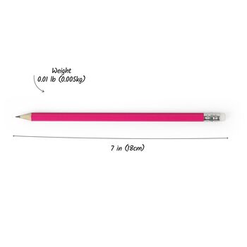 Personalized Pink Pencils, 9 of 11