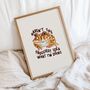 Haven't The Froggiest Idea Frog Print, thumbnail 3 of 3