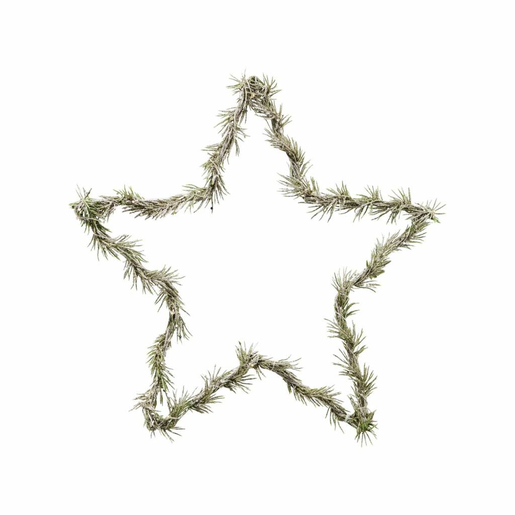 Christmas Star Wreath By Idyll Home