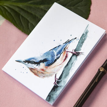 Inky Nuthatch Notebook, 4 of 7