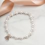 Personalised Swarovski Pearl Bridal Bracelet, thumbnail 1 of 5