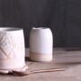 Handmade Stone Ceramic Milk Jug, thumbnail 2 of 8