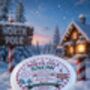 Personalised Candy Floss Snow Officially Nice Badge, thumbnail 2 of 12