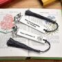 Design Your Own Personalised Blank Bird Bookmark, thumbnail 4 of 9