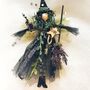 Personalised Witch Treetopper Fairy Decoration, thumbnail 3 of 12
