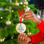 'First Christmas As Mummy' Christmas Decoration Bauble, thumbnail 2 of 9