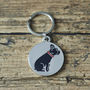 Daddy And Me French Bulldog Cufflinks And Tag Set, thumbnail 3 of 8