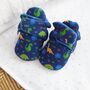Dinosaur Baby Gift Set – Barefoot Shoes, Booties And Bibs, thumbnail 5 of 12
