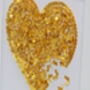 Framed Golden Wedding Anniversary 3D Butterfly Heart, thumbnail 12 of 12