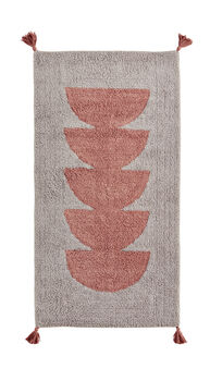 Tufted Cotton Runner With Tassels, 4 of 4