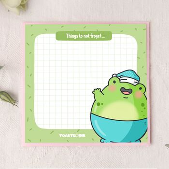 Cute Frog Sticky Notes, 6 of 6