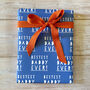 Bestest Daddy Ever, Cute Father's Day Wrapping Paper, thumbnail 6 of 7