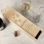 Personalised Christmas Wooden Wine Box, thumbnail 3 of 3