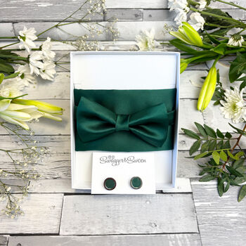 Hunter Green Wedding Set, 4 of 9