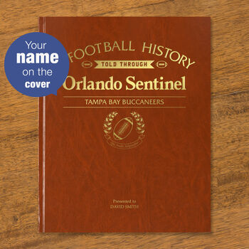 Tampa Bay Buccaneers Personalised Newspaper Book, 4 of 12