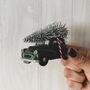 Morris Minor With Christmas Tree, thumbnail 2 of 2