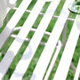 Cream Slatted Iron Indoor Outdoor Coffee Table, thumbnail 5 of 9
