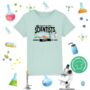 Mini Dreams Scientist Kids Organic T Shirt, thumbnail 3 of 5