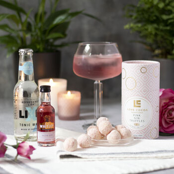The Pink Gins, Tonics And Truffles Gift Set, 3 of 3