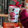 Cosy Reading Pink Pumpkin Mug, thumbnail 4 of 4