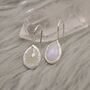 Rainbow Moonstone 925 Silver Earrings, thumbnail 4 of 8