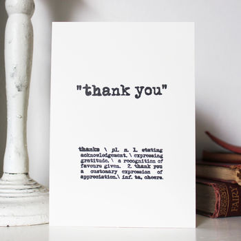 Thank You Card, 3 of 3