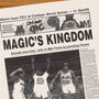 Orlando Magic Personalised Nba Basketball Gift Newspaper Book, thumbnail 12 of 12