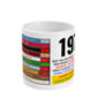 Personalised 50th Birthday Gift Mug Of 1975 Music, thumbnail 4 of 12