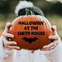 Personalised Halloween Pumpkin Sticker, thumbnail 1 of 7