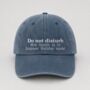 Personalised Summer Holiday Mode Teacher Cap, thumbnail 2 of 11
