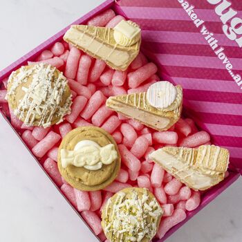 The White Chocolate Deluxe Cookie And Cookie Pie Gift Box, 4 of 12