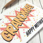 Personalised Mother's Day Card, Card For Grandma, thumbnail 2 of 5