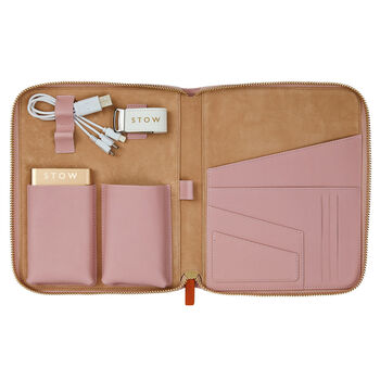 Personalised Luxury Leather And Suede Tech Case, 9 of 10